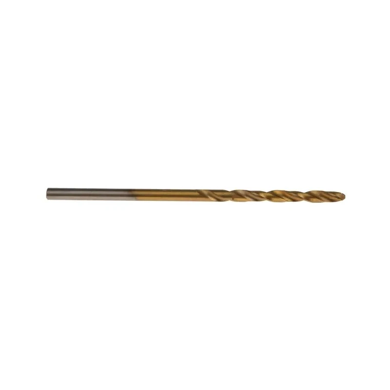 RS PRO High Speed Steel (HSS) Titanium Nitride Coated 49mm Overall Length 2mm Shank Drill Bit Set 10 Pieces 213-916