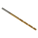 RS PRO HSS Titanium Nitride Coated Jobber Drill Bit, 53mm Overall Length, 2.2mm Shank Size, 4-Flute Spiral, Tin 213-950