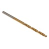 RS PRO High-Speed Steel (HSS) Jobber Drill Bit Tin Coated 2.3mm Diameter 53mm Overall Length 27mm Drilling Length 213-944
