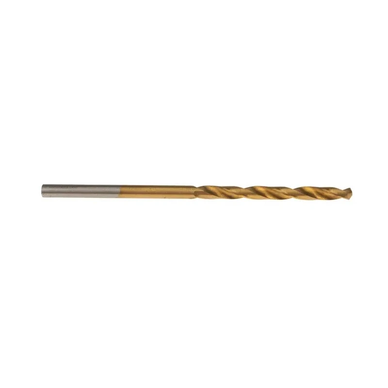 RS PRO High-Speed Steel (HSS) Jobber Drill Bit Tin Coated 2.3mm Diameter 53mm Overall Length 27mm Drilling Length 213-944