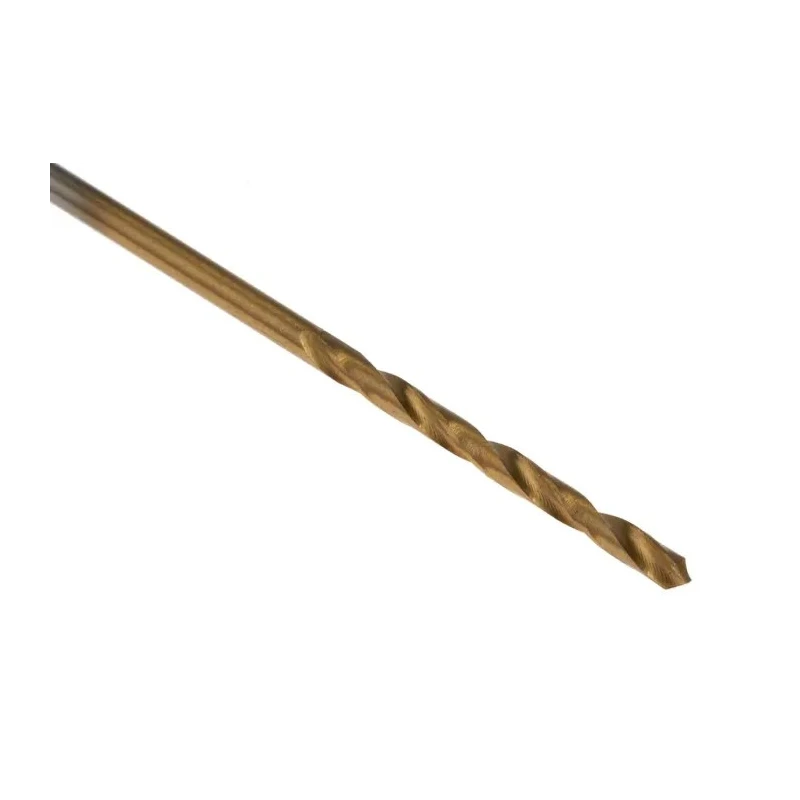 RS PRO HSS Spiral Jobber Drill Bit 1.9 mm Shank Size, 46 mm Overall Length, Tin Coated, 10 Pieces 213-972