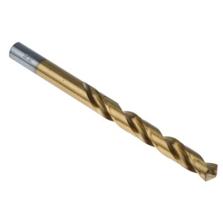 RS PRO High-Speed Steel (HSS) 10.2 mm TiN Coated Jobber Drill Bit Set 133 mm Length 5 Pieces 214-054