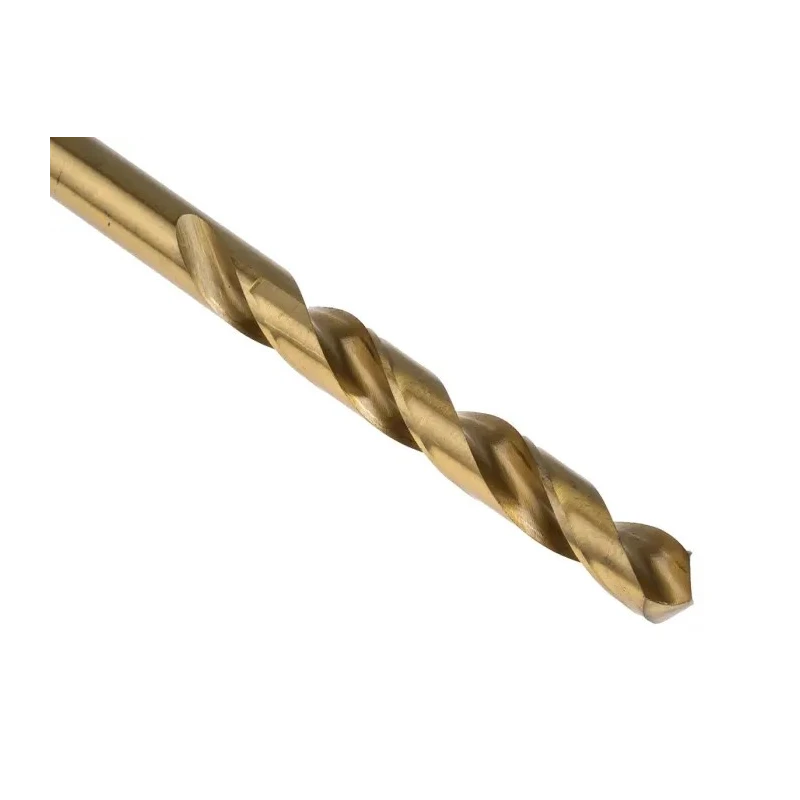 RS PRO High-Speed Steel (HSS) 10.2 mm TiN Coated Jobber Drill Bit Set 133 mm Length 5 Pieces 214-054