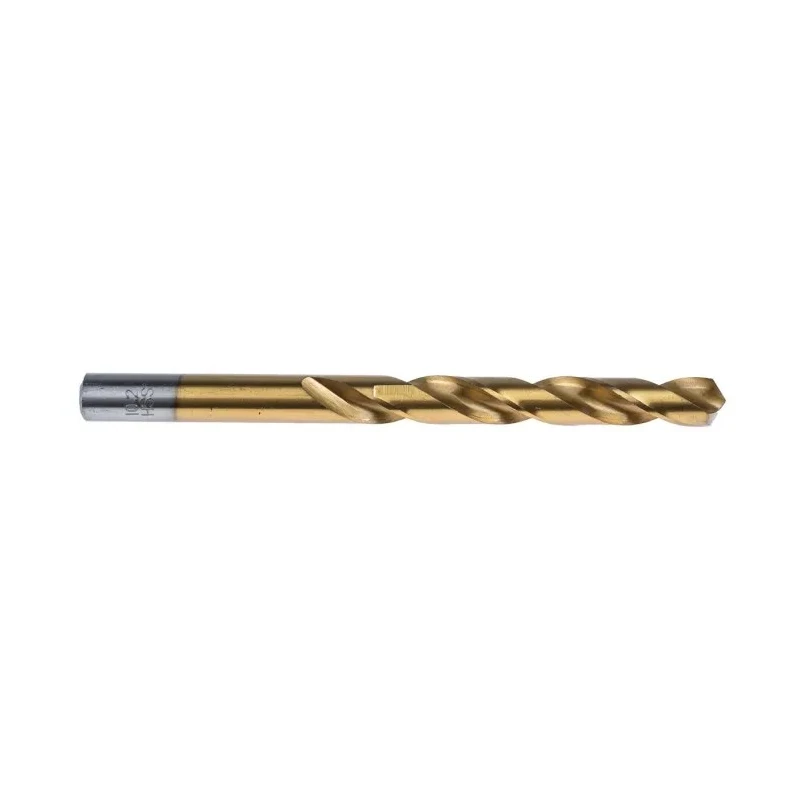 RS PRO High-Speed Steel (HSS) 10.2 mm TiN Coated Jobber Drill Bit Set 133 mm Length 5 Pieces 214-054