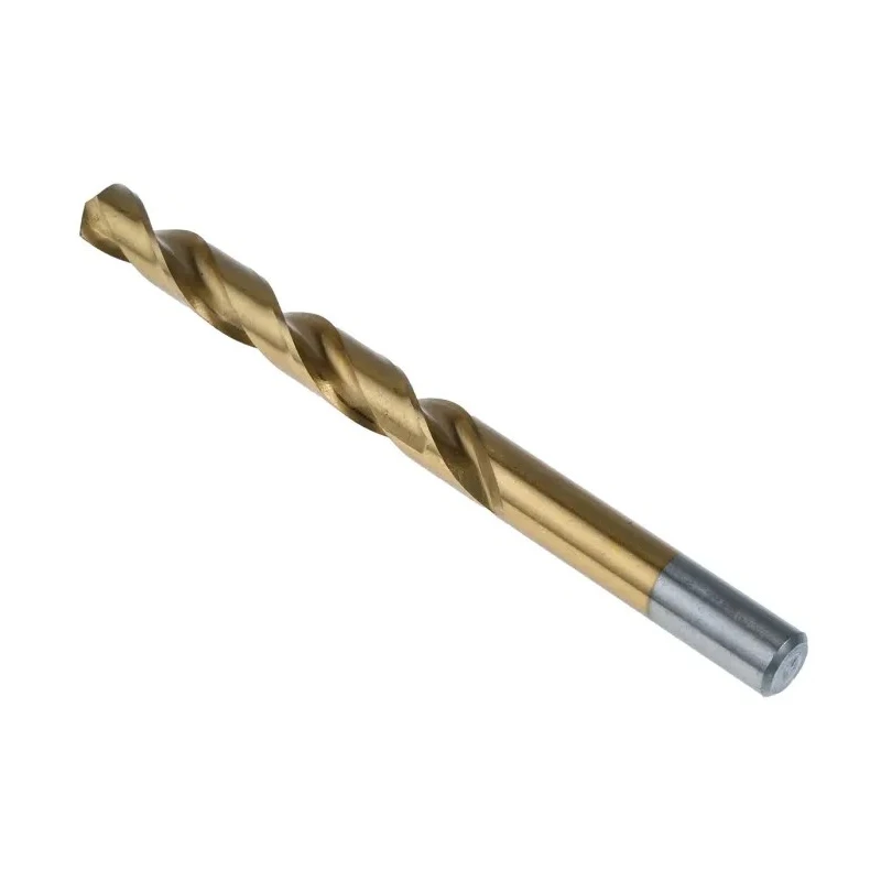 RS PRO High-Speed Steel (HSS) 10.2 mm TiN Coated Jobber Drill Bit Set 133 mm Length 5 Pieces 214-054