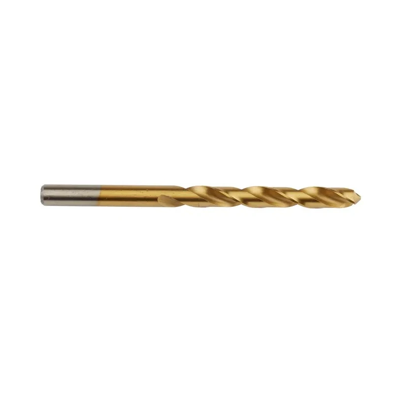 RS PRO High-Speed Steel (HSS) Spiral Flute Jobber Drill Bit, Titanium Nitride Coated, 7.5mm Diameter, 109mm Length 214-199