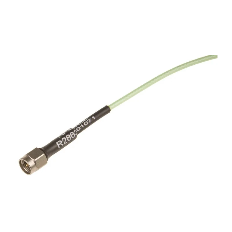 Radiall Coaxial Cable Assembly Male SMA to Male SMA, 1 m Length, 50 Ω, 18GHz Frequency R286301071