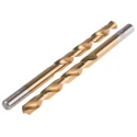 RS PRO HSS Jobber Drill Bit Tin Coated 7.2mm Shank Diameter 109mm Overall Length 118° Point Angle Model 214-212