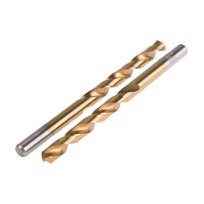 RS PRO HSS Jobber Drill Bit Tin Coated 7.2mm Shank Diameter 109mm Overall Length 118° Point Angle Model 214-212