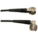 Radiall Coaxial Cable Assembly Male Straight to Male N Type 500 mm 50 Ω R284C0351035