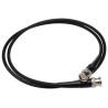 Radiall Cable Assembly Series Coaxial Cable Male BNC to Male BNC 1 m 50 Ω R284C0351005