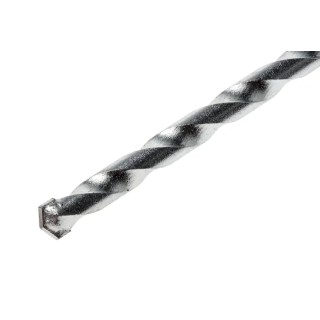 RS PRO Carbide Tip Hammer Drill Bit 6 mm Zinc Plated Straight Shank 400 mm Overall Length 215-057