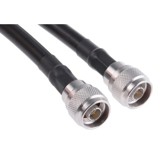 Radiall Cable Assembly Series Coaxial Cable Male Type N to Male N Type, 3 m 50 Ω R284C0351043
