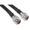 Radiall Cable Assembly Series Coaxial Cable Male Type N to Male N Type, 3 m 50 Ω R284C0351043