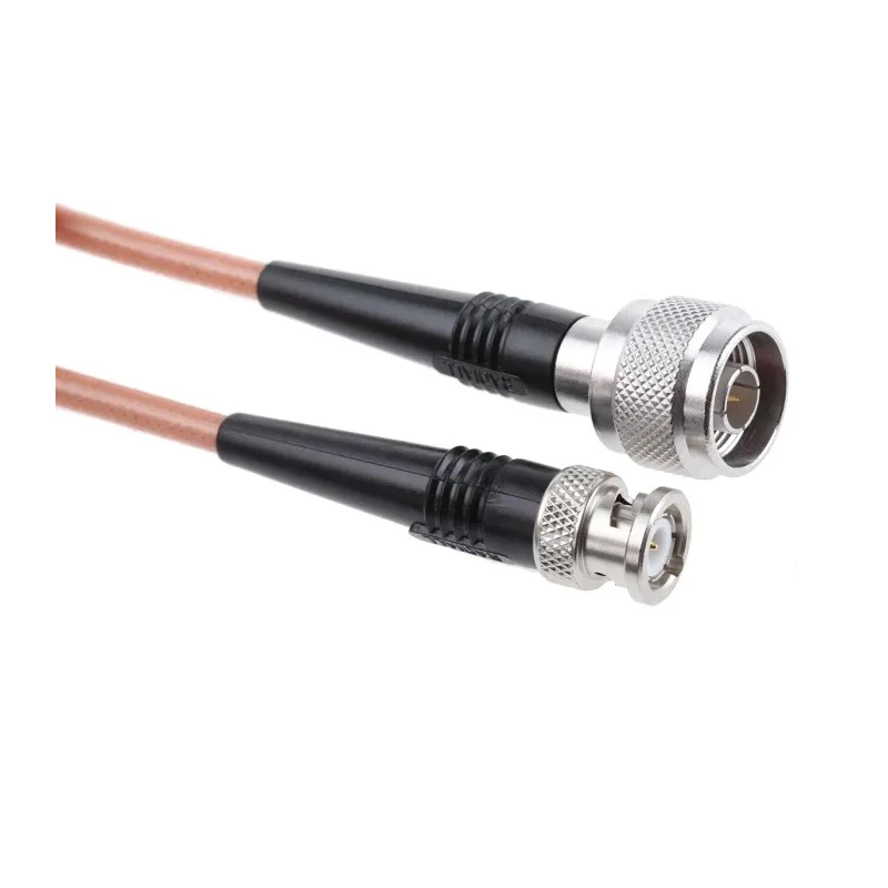 Radiall Cable Assembly Series Coaxial Cable Male BNC to Male N Type 1 m 50 Ω R284C0351025