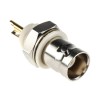 TE Connectivity BNC Series Coaxial Connector Panel Mount Female 50 Ω Straight Body Solder 1-1337452-0
