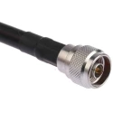 Radiall Coaxial Cable Assembly Series Coaxial Cable Male Type N to Male N Type, 5 m, 50 Ω R284C0351044