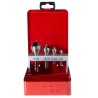 RS PRO HSS Countersink Drill Bit Set, 90° Angle, 4 Pieces, Head Diameters 2 mm to 20 mm 215-518