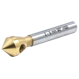 RS PRO High Speed Steel Drill Bit 5 mm Head Diameter 90° Countersink Angle 45 mm Length 215-423