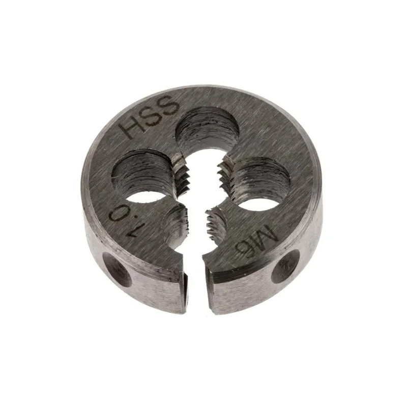 RS PRO Threading Die M6, High Speed Steel, 0.8125 in Outside Diameter 215-596