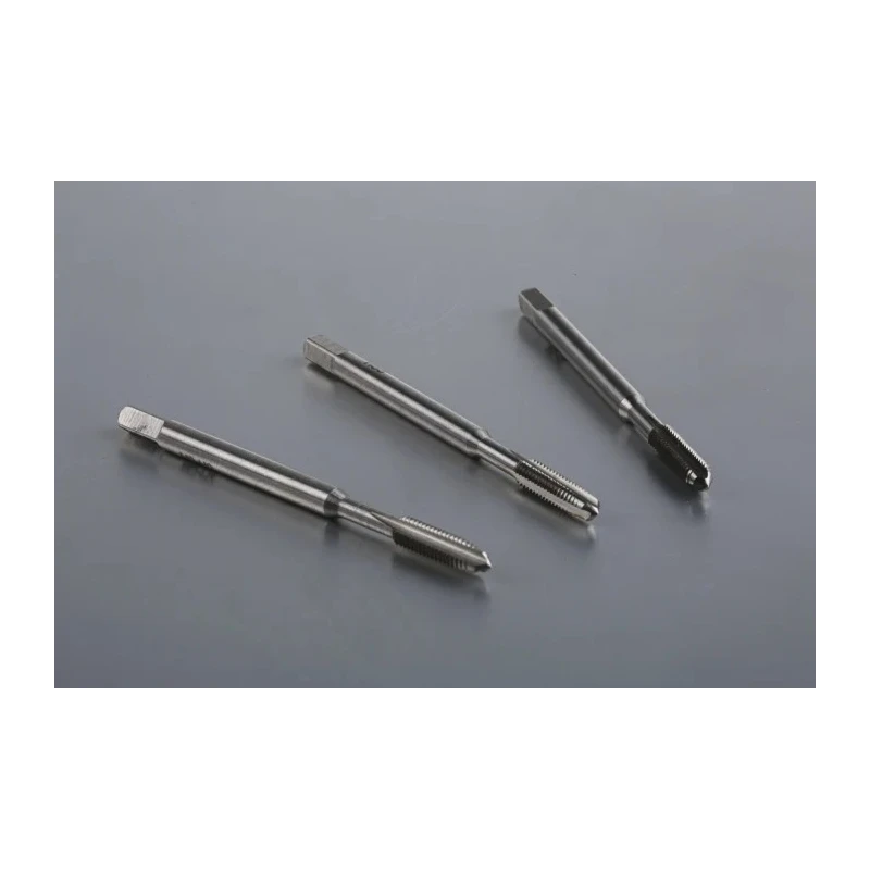 RS PRO Metric Standard M3 Thread Hand Tap Set, Straight Flute, HSS, ISO Taps, 3 Pieces 215-552