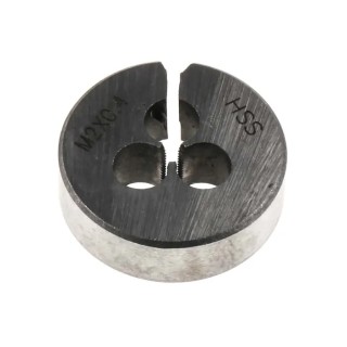 RS PRO Threading Die M2 x 0.4 mm, 0.8125 in Outside Diameter High Speed Steel, DIN ISO Standard 215-653