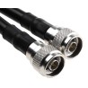 Radiall Series Coaxial Cable Assembly Male Type N to Male N Type 3 m 50 Ω R284C0351039