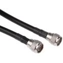 Radiall Coaxial Cable Assembly Male Type N to Male N Type, 1 m Length, 50 Ω Characteristic Impedance R284C0351041