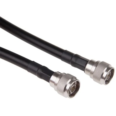 Radiall Coaxial Cable Assembly Male Type N to Male N Type, 1 m Length, 50 Ω Characteristic Impedance R284C0351041