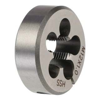 RS PRO Threading Die M12 x 1 mm Pitch, 1.31 in Outside Diameter HSS Precision Split Form Die 215-732