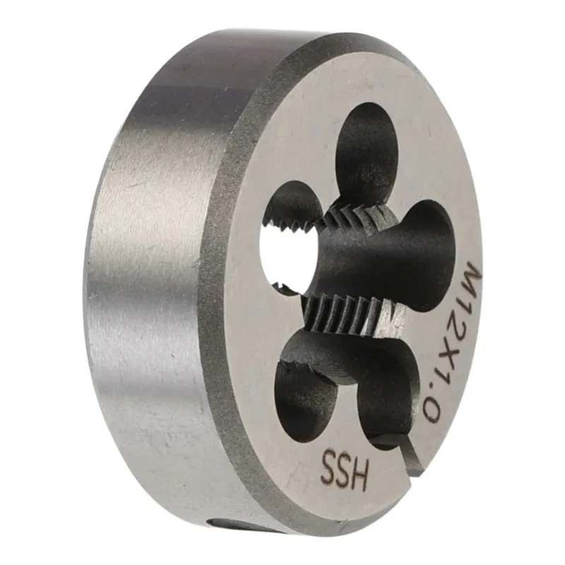 RS PRO Threading Die M12 x 1 mm Pitch, 1.31 in Outside Diameter HSS Precision Split Form Die 215-732