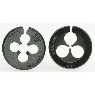 RS PRO High-Speed Steel (HSS) Threading Die M4, 0.8125 in Outside Diameter 215-760