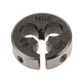 RS PRO Threading Die M5 x 0.5 mm, 0.8125 in Outside Diameter, HSS Material 215-782