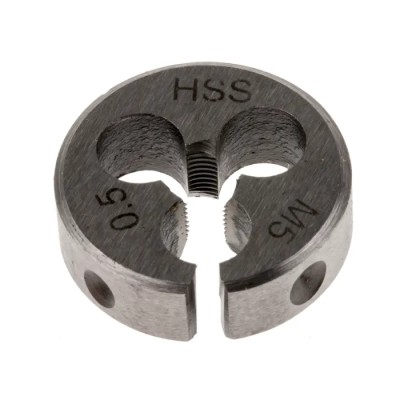 RS PRO Threading Die M5 x 0.5 mm, 0.8125 in Outside Diameter, HSS Material 215-782