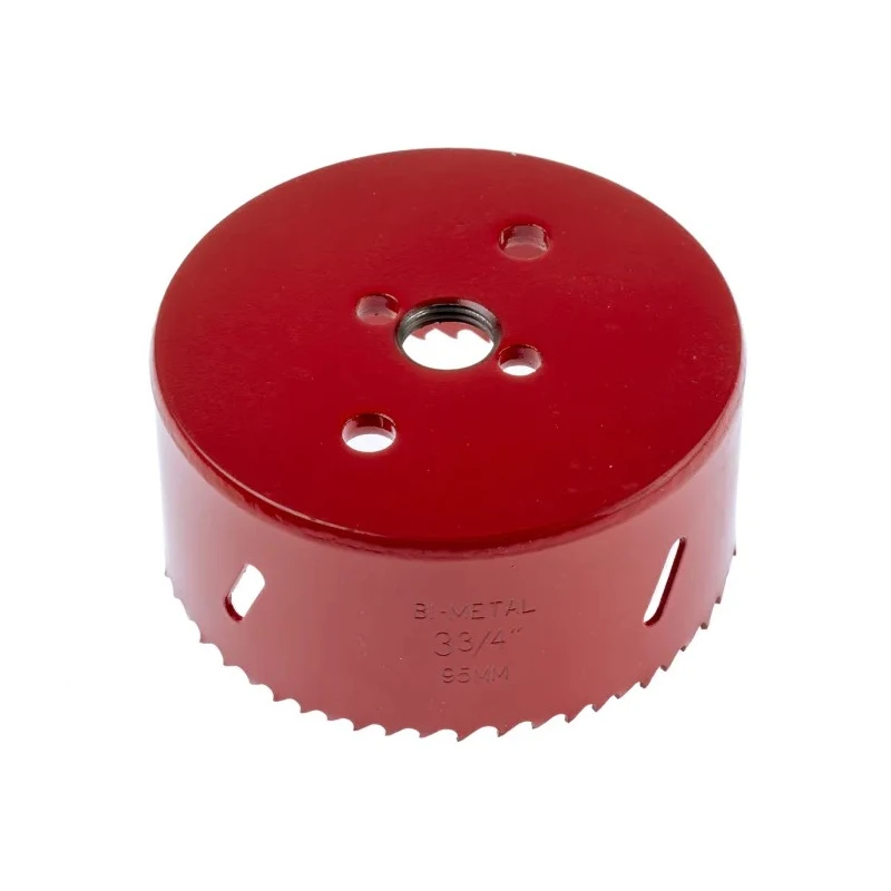RS PRO 95 mm Diameter Bi-Metal Hole Saw with Hardened HSS Cutting Edge, 32 mm Cut Depth 215-877