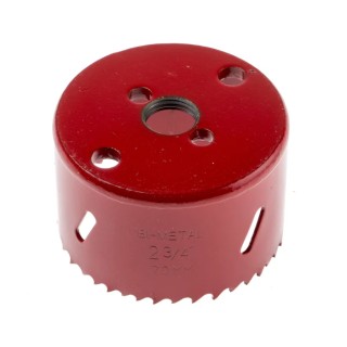 RS PRO 70 mm Diameter HSS Bi-Metal Hole Saw for Wood, Non-Ferrous Metal, Plastic, Ferrous 215-833