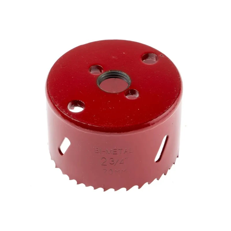 RS PRO 70 mm Diameter HSS Bi-Metal Hole Saw for Wood, Non-Ferrous Metal, Plastic, Ferrous 215-833
