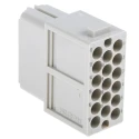 HARTING Heavy Duty Power Connector Module HAN Modular Series 10A 160V Cable Mount Female 17 Contacts 09140173101