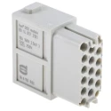 HARTING Heavy Duty Power Connector Module HAN Modular Series 10A 160V Cable Mount Female 17 Contacts 09140173101