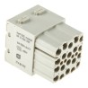 HARTING Heavy Duty Power Connector Module 16A 500V HAN Modular Series Female 20 Contacts 09140203101