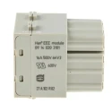 HARTING Heavy Duty Power Connector Module 16A 500V HAN Modular Series Female 20 Contacts 09140203101