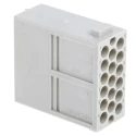 HARTING Heavy Duty Power Connector Module 10A 160V 17 Contacts Male HAN Modular Series 09140173001