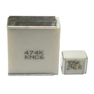 KEMET LDE Film Capacitor, Surface Mount, 10 nF Capacitance, ±10 % Tolerance, 1 kV DC, 250 V AC, AEC-Q200 LDEQE2100KA5N00