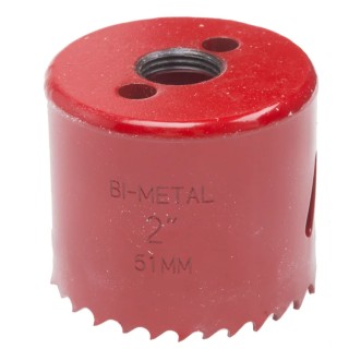 RS PRO 51 mm Diameter HSS Bi-Metal Hole Saw for Plastic, Wood, Non-Ferrous Metal, Ferrous 215-934