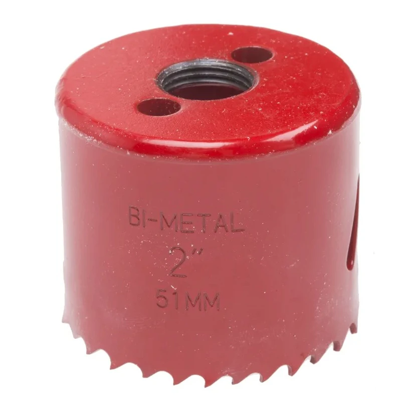 RS PRO 51 mm Diameter HSS Bi-Metal Hole Saw for Plastic, Wood, Non-Ferrous Metal, Ferrous 215-934