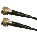 Radiall Coaxial Cable Assembly Male Type N to Male N Type, 500 mm Length, 50 Ω R284C0351029
