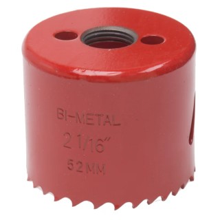 RS PRO 52 mm Diameter Bi-Metal Hole Saw HSS for Non-Ferrous Metal, Ferrous, Wood, Plastic 215-940