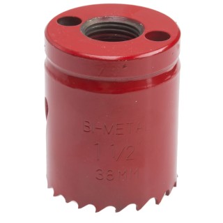 RS PRO Bi-Metal HSS Hole Saw Drill Bit 38mm Diameter 32mm Cut Depth 215-928
