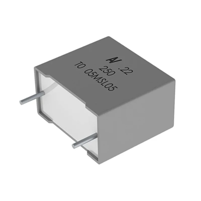 KEMET R60 Film Capacitor, ±10% Tolerance, 220 nF, 250 V DC, 160 V AC, Through Hole Mount R60IF3220506AK