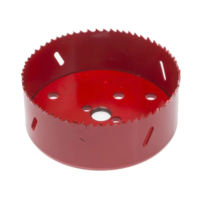 RS PRO 114 mm Diameter Bi-Metal Hole Saw for Ferrous, Non-Ferrous Metal, Plastic, Wood, Cut Depth 32mm 216-072